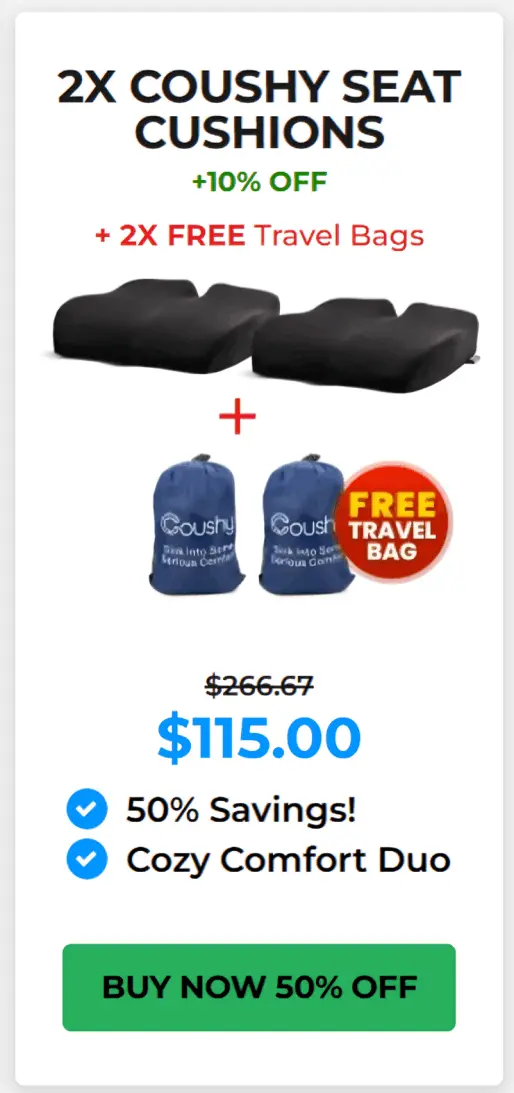 Coushy Seat Cushion offer price 